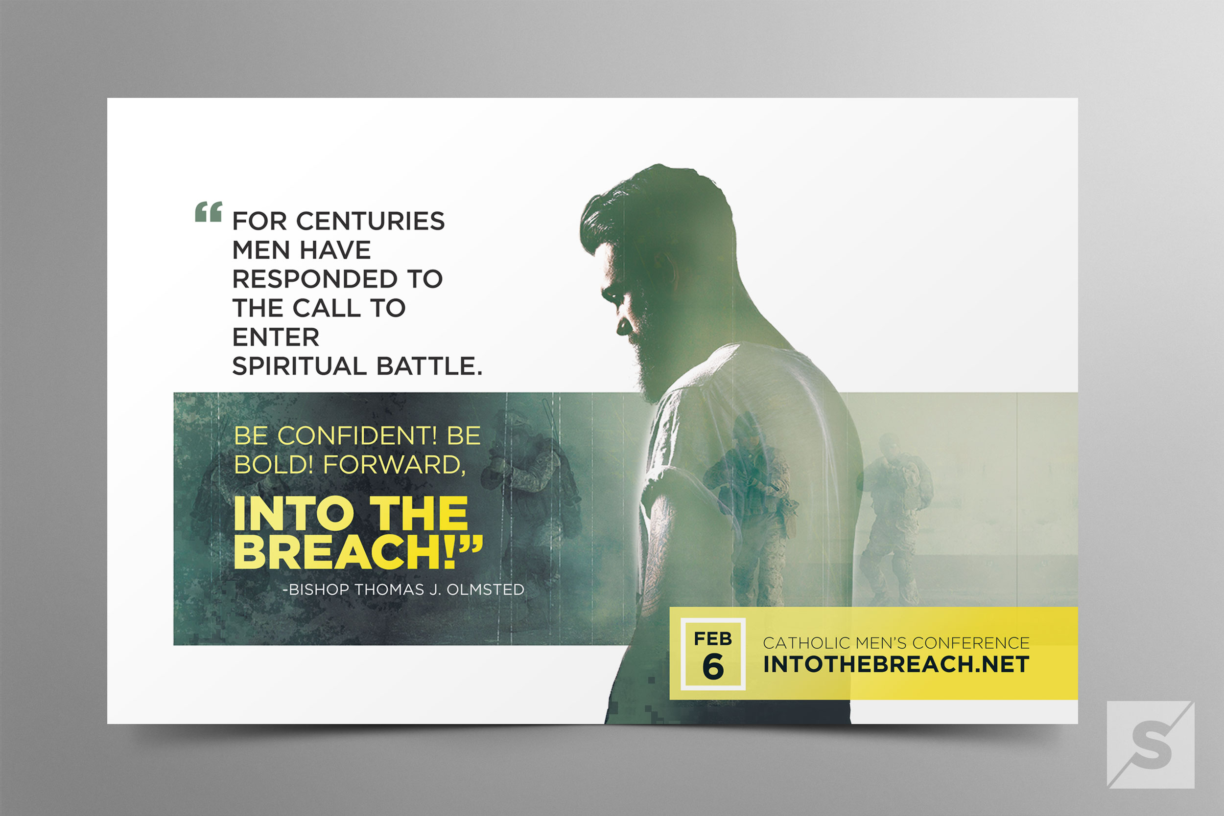 Smith House Design Marketing Branding, 2016 Catholic Men's Conference Design