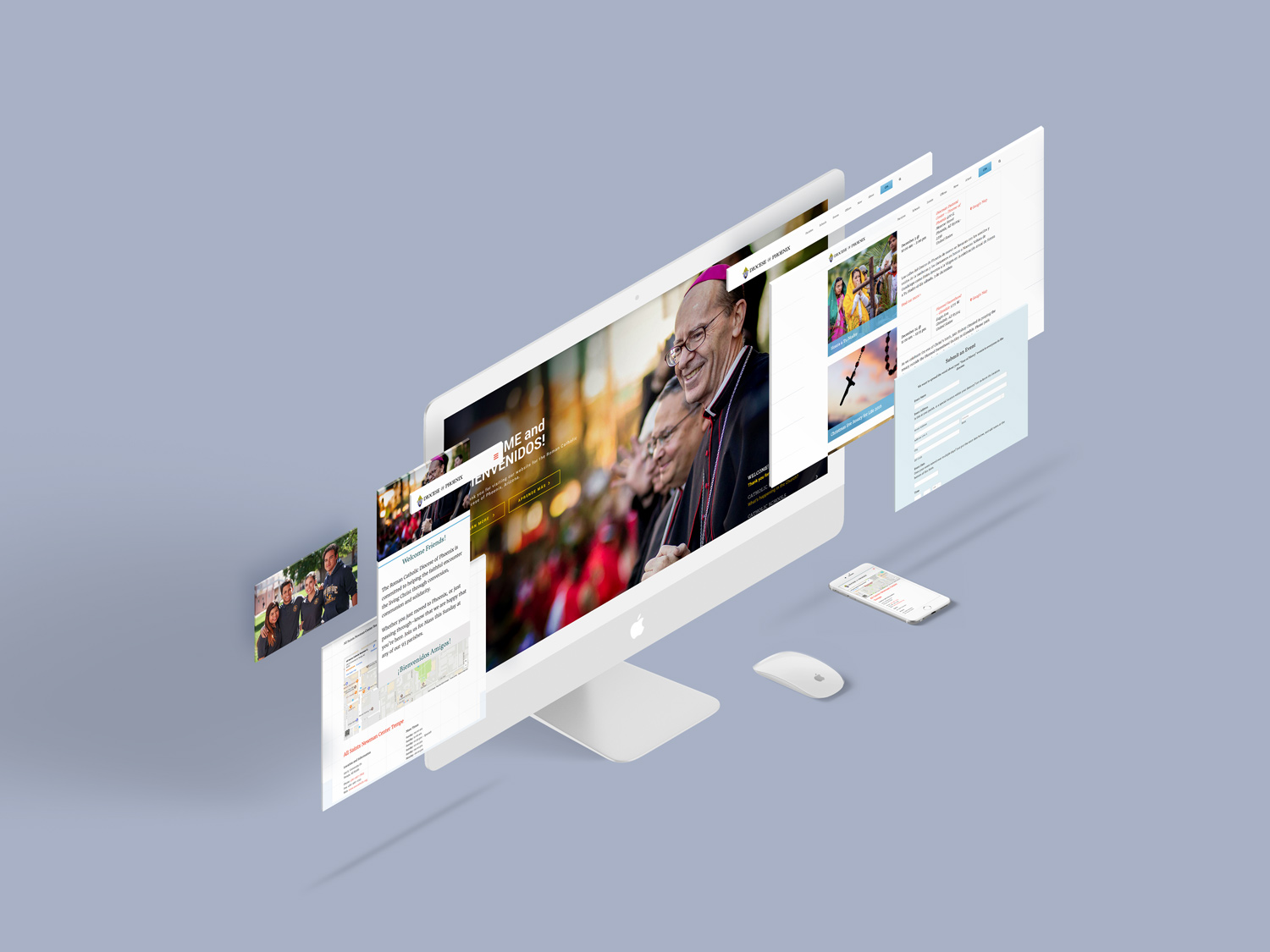 Catholic Web-Branding, Diocese of Phoenix, Smith House Design