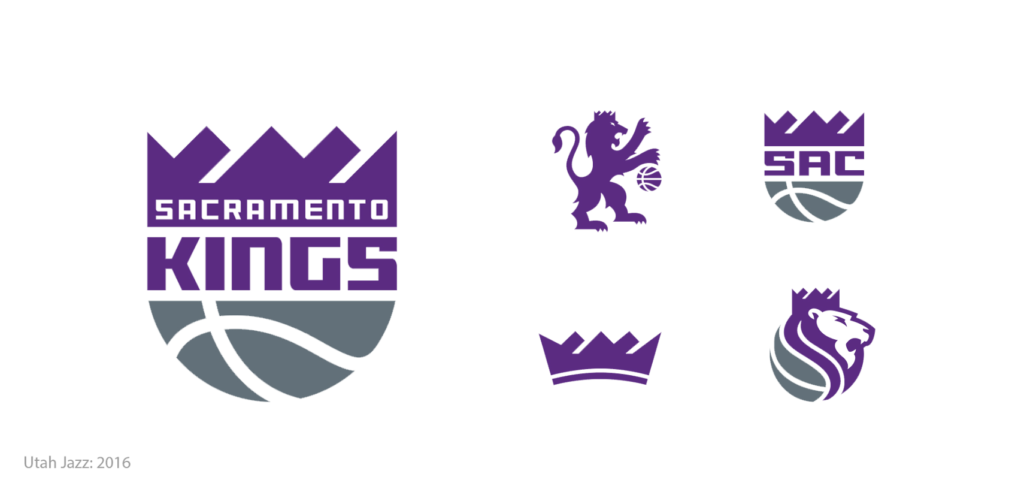 NBA sports teams branding, new logos, Sacramento Kings